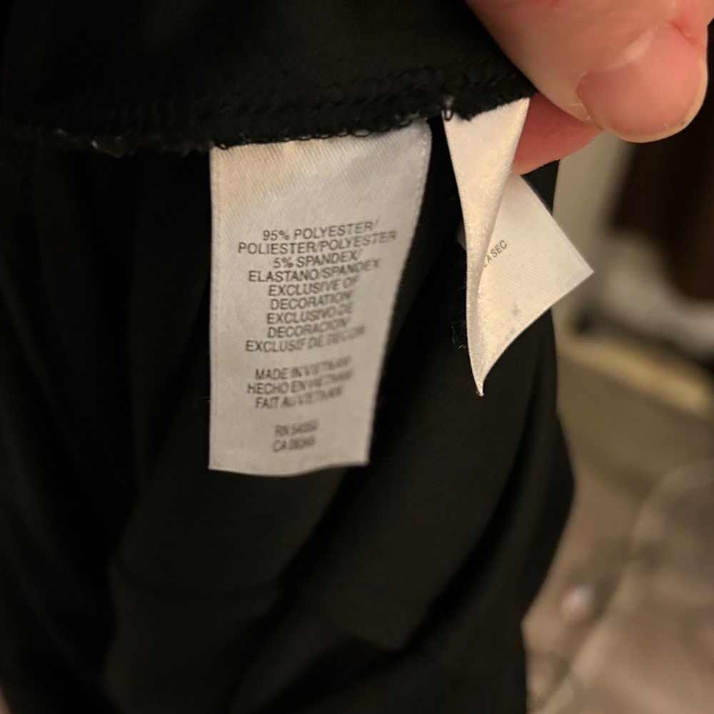 Evan Picone Black w/Sparkle. Very Flattering!! - Picture 12 of 12